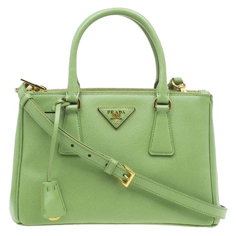 lime green prada purse
